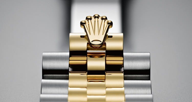 The Rolex clasp and bracelets are the product of a complex alchemy of form and function.