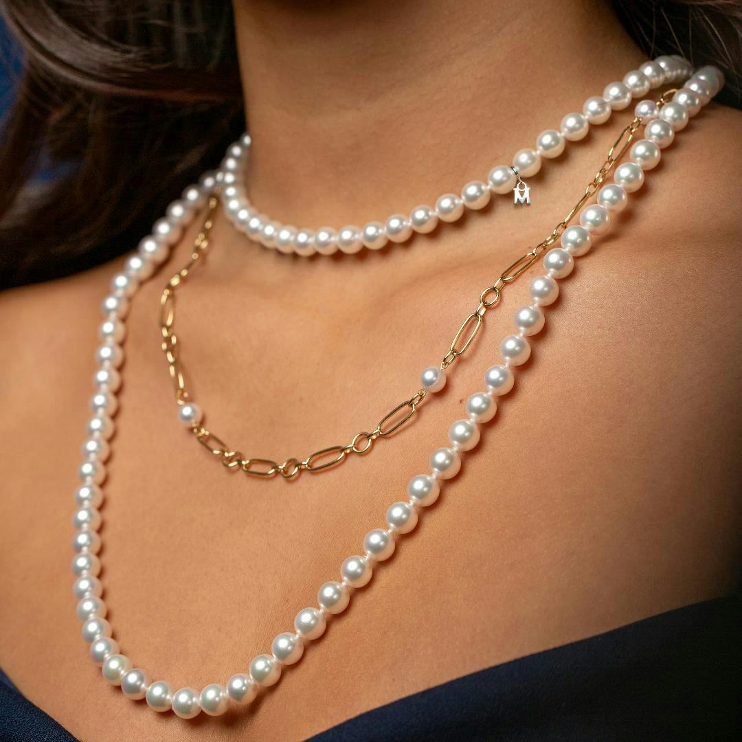 SHOP pearl necklaces at Lee Michaels Fine Jewelry