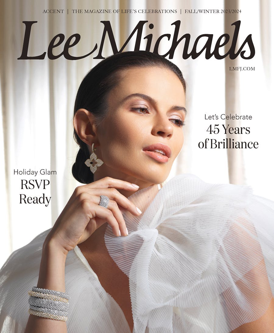 lee michaels fall accent styling magazine cover