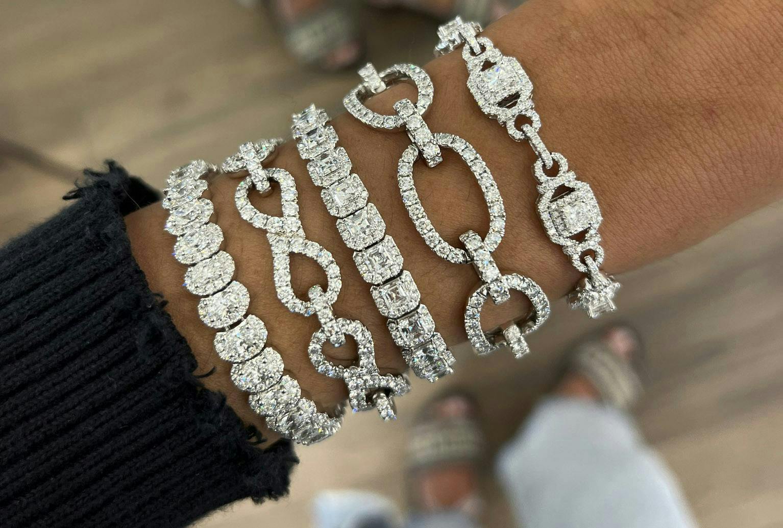 Charles Krypell Diamond Bracelets