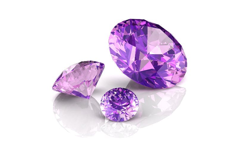 amethyst stones at Lee Michaels Fine Jewelry